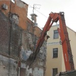 Активисты предлагают разбить сквер на месте Дома Рогова