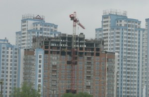 Днепропетровская область. Объемы строительства сокращаются