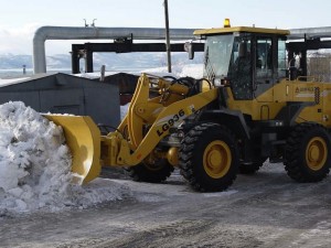 Банальная уборка снега в Москве с компанией МИЛСТРОЙ