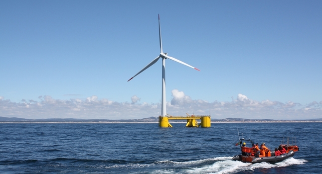 Возобновляемый источник электроэнергии — турбина WindFloat